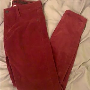 Corduroy pants
